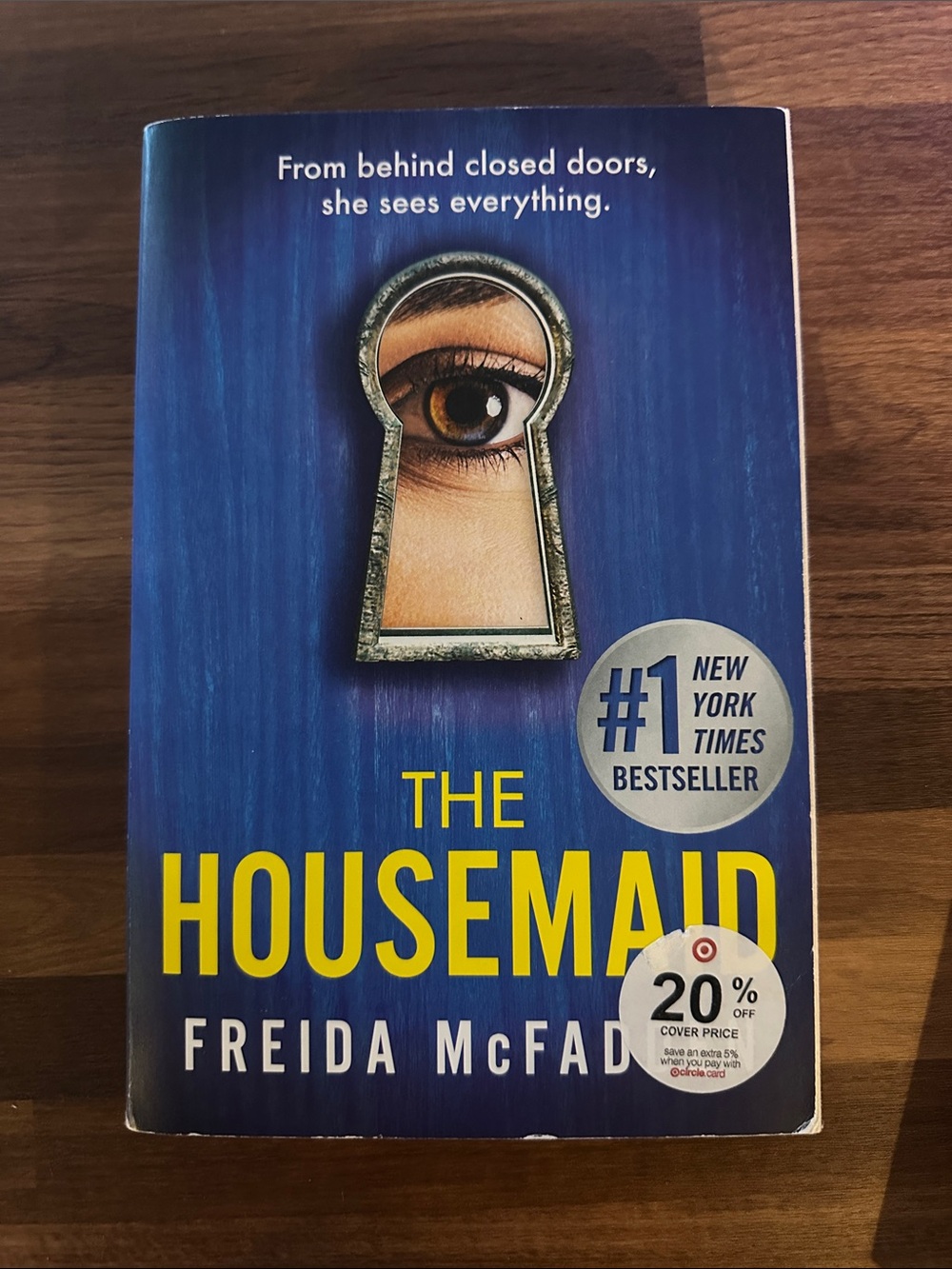 The Housemaid Paperback - Blue Cover